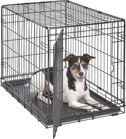Midwest Homes for Pets 30-Inch New World Crate for Medium Breeds, 21-40 lbs by NewWorldPetProducts
