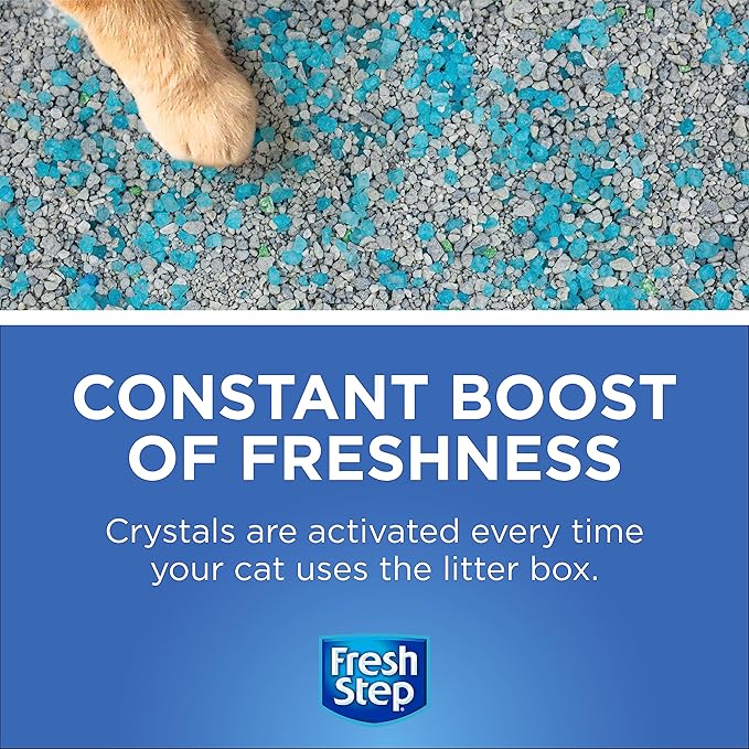 Fresh Step Cat Litter Crystals Deodorizer Non Toxic Odor Neutralizing Crystals - Image 3