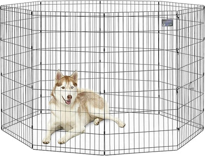 MidWest Homes for Pets 48-Inch Exercise Pen, for Indoor and Outdoor use by MidWestHomesForPets