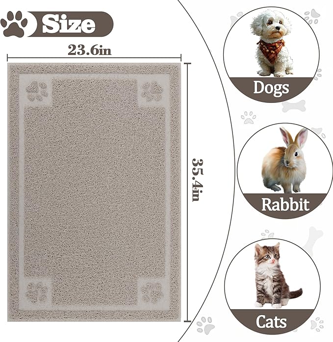 Darkyazi Pet Feeding Mat Large for Dogs and Cats - Image 2