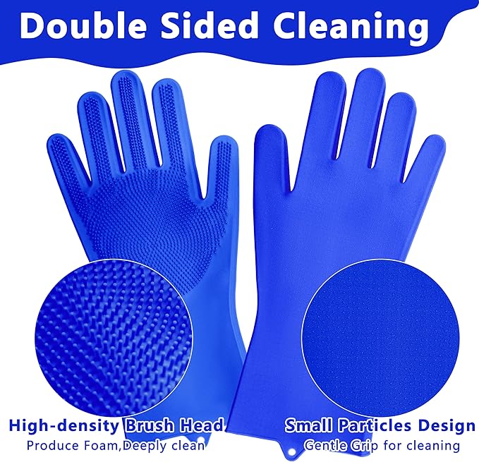 Pet Grooming Gloves—Dog Washing Gloves - Image 4
