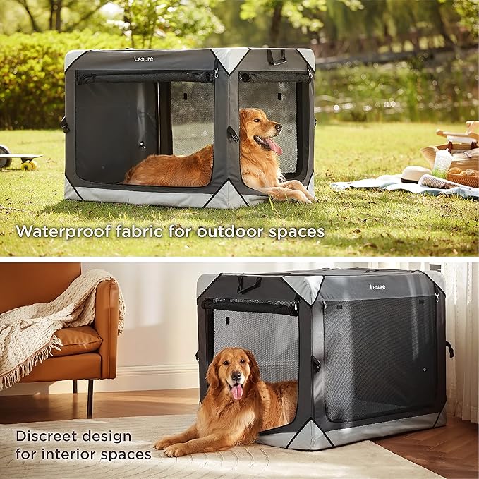 Lesure Collapsible Dog Crate - Image 2