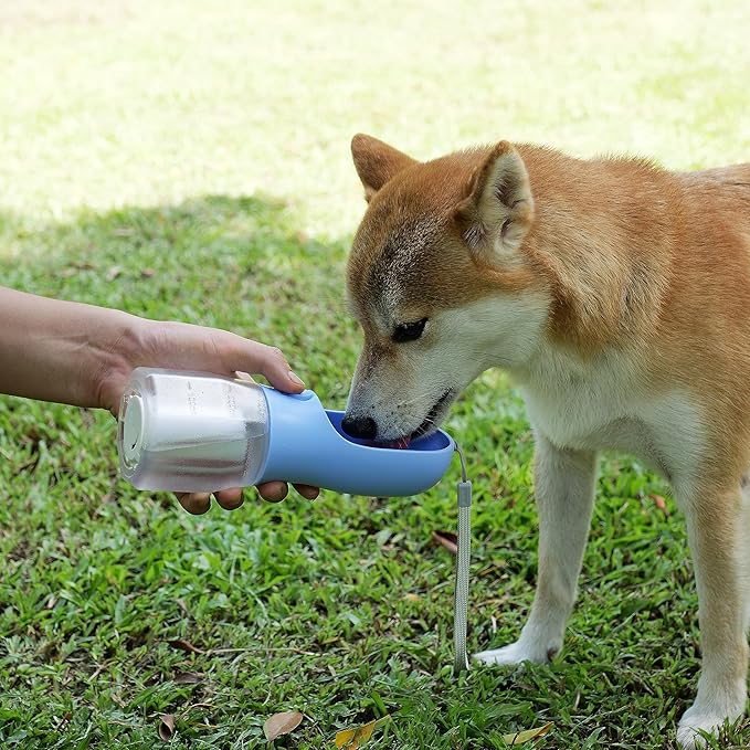 Dog Water Bottle with Food Container, Portable Pet Dog Water Dispenser - Image 5