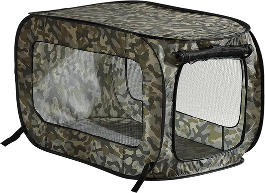 Beatrice Home Fashions Portable, Collapsible, Pop Up Kennel Travel Cat and Dog by BeatriceHomeFashions