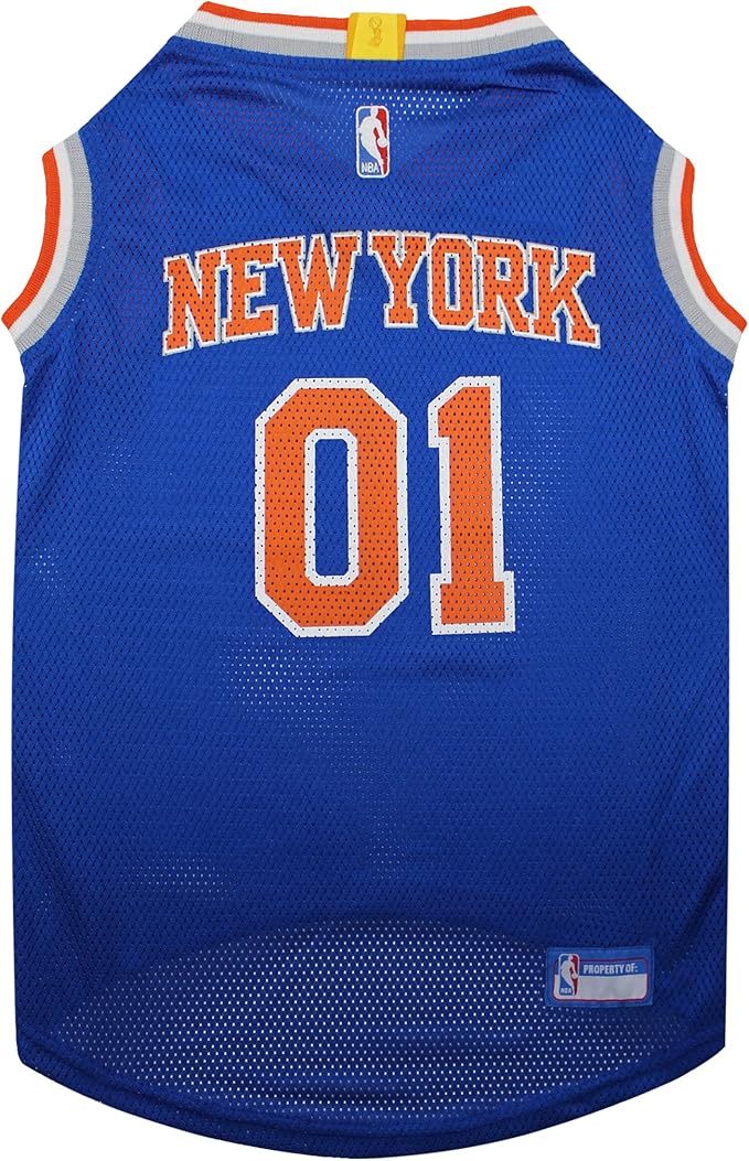 Pets First NBA NEW YORK KNICKS DOG Jersey, X-Large by PETSFIRST