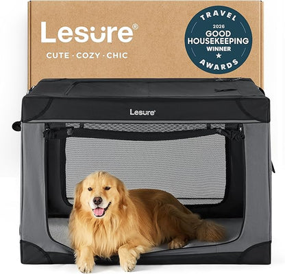 Lesure Shown on TODAY Show Soft Collapsible Dog Crate by Lesure
