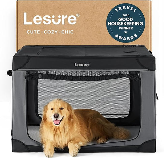 Lesure Shown on TODAY Show Soft Collapsible Dog Crate by Lesure