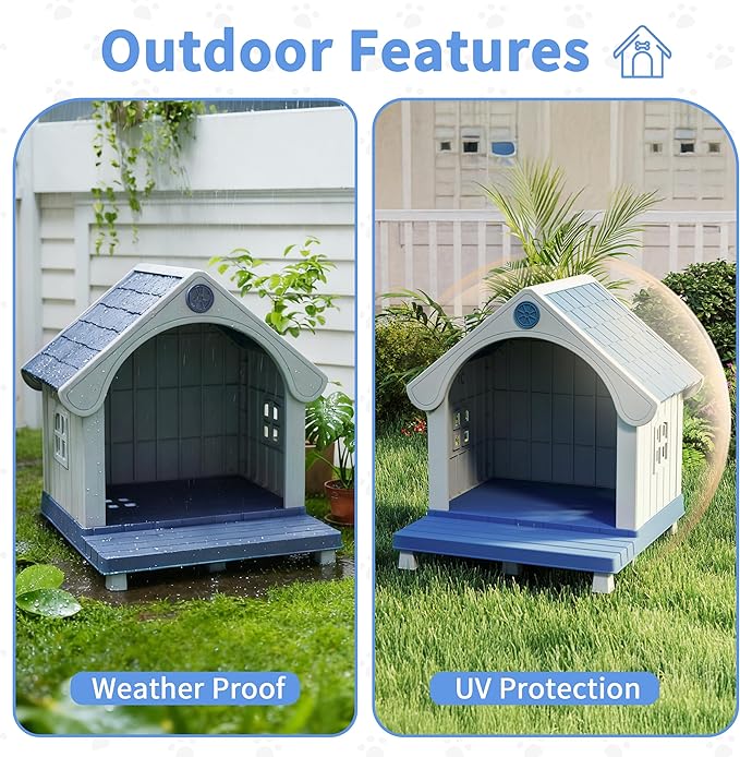 Dog Houses Outdoor, Large Dog House - Image 4