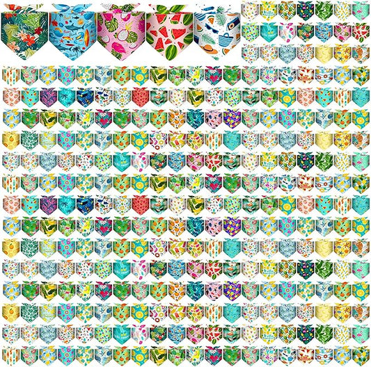 Reginary 180 Pcs Dog Bandanas Bulk by Reginary