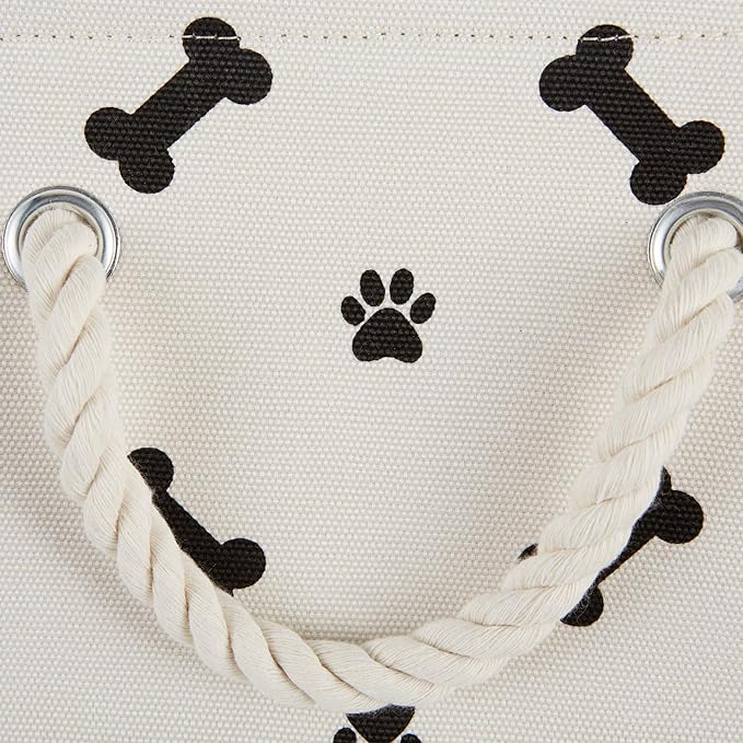 Bone Dry Pet Storage Collection Paw and Bone Print, Small Rectangle - Image 3