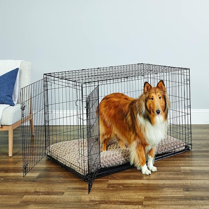 Midwest Homes for Pets 48-Inch New World Crate for Extra-Large Breeds, 90-110 - Image 2