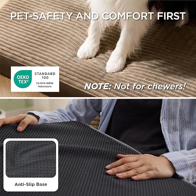 Bedsure ComfyFleece Dog Bed Medium Size Dog - Image 4