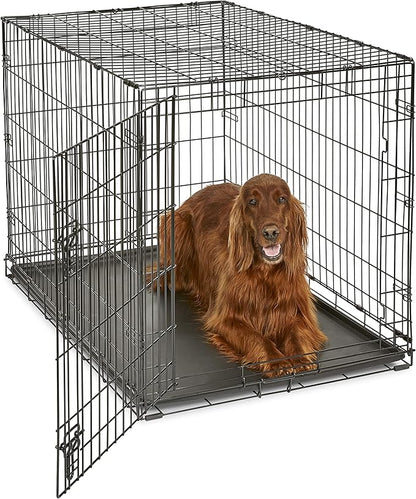 Midwest Homes for Pets 42-Inch New World Crate for Large Breeds, 71-90 lbs by NewWorldPetProducts