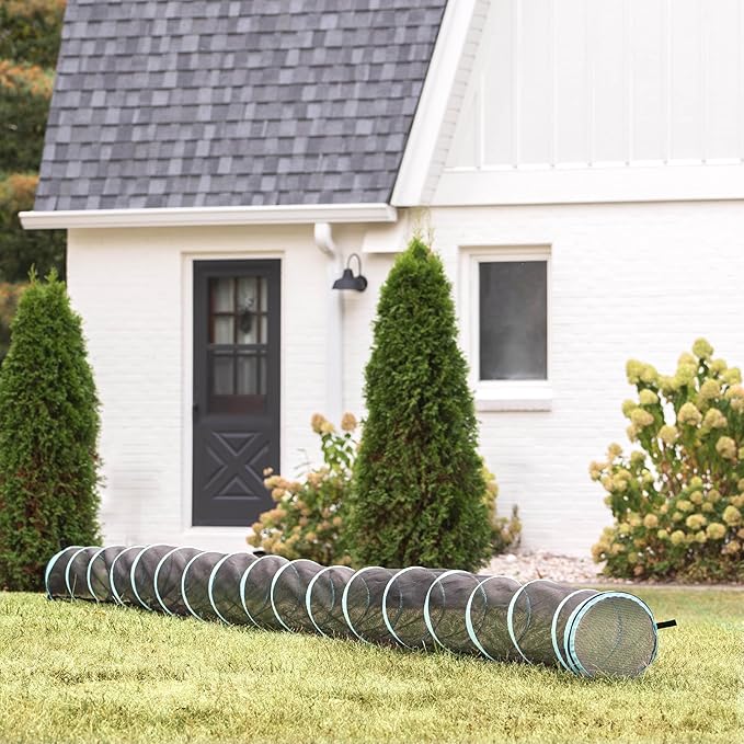 Kitty City Catio Outdoor 20' Cat Tunnel – 20‑Foot Cat‑Sized Play Tunnel - Image 2