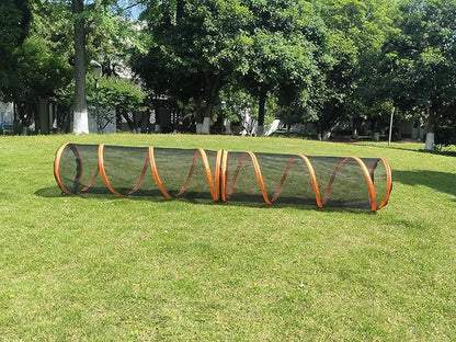 Pet Cat and Dog Tunnel Tent Foldable Pet Tent Outdoor Pop Up Pet Playpen Cage - Image 6