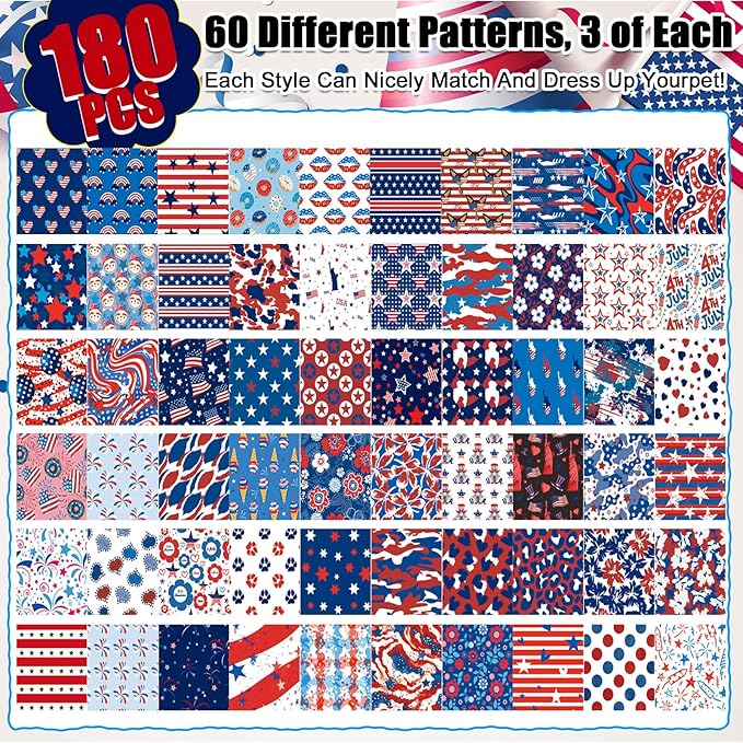 Reginary 180 Pcs Dog Bandanas Bulk - Image 3