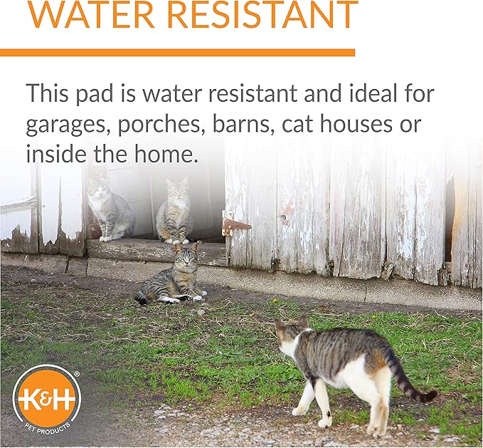 K&H Pet Products Extreme Weather Cat Heating Pad Outdoor, - Image 3