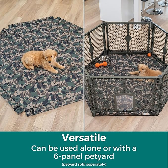 MyPet SecureMat Hexagon Pet Mat, Camo - Image 2