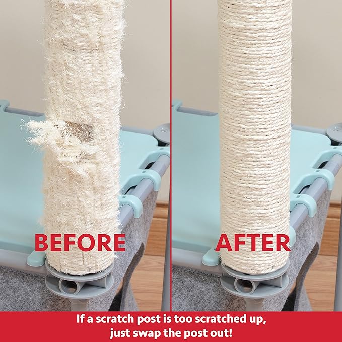 Kitty City Cat Furniture Accessories Cat Scratching Post Replacement and Only - Image 2
