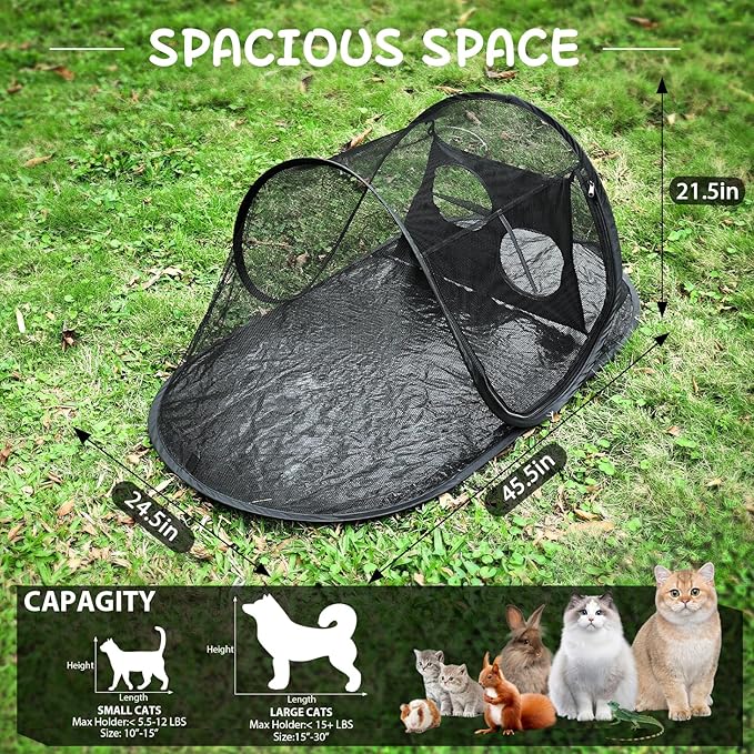 Tailtastic Outdoor Cat Tent - Image 2