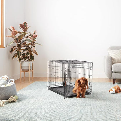 Amazon Basics Portable, Foldable Metal Wire Dog Crate - Image 5