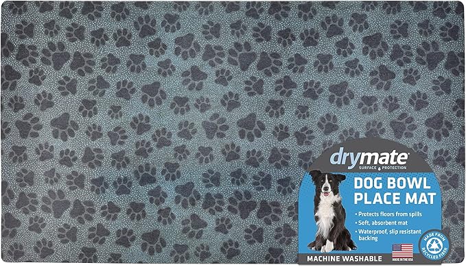 Drymate Pet Bowl Placemat, Dog & Cat Food Feeding Mat - Image 6