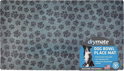 Drymate Pet Bowl Placemat, Dog & Cat Food Feeding Mat - Image 6