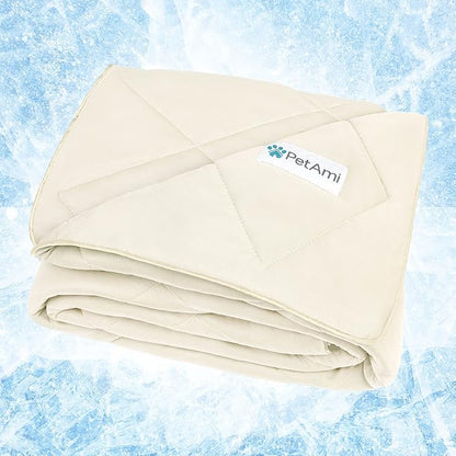 PetAmi Premium Cooling Dog Blanket | Lightweight Fluffy Pet Throw Blanket Bed - Image 6