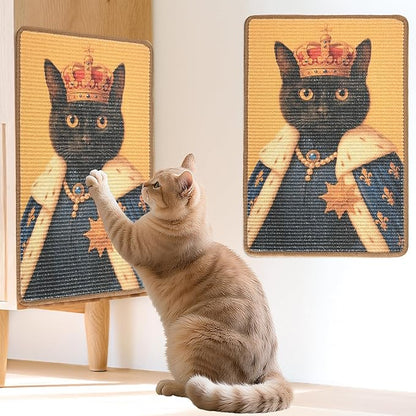 Sisal Cat Scratcher Mat, Cat Wall Scratcher by LESISSMER