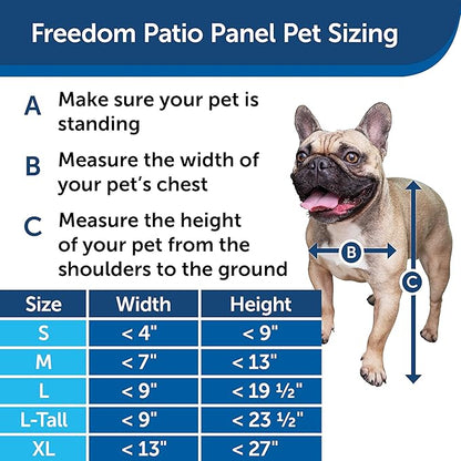 PetSafe 1-Piece Sliding Glass Pet Door - Image 3