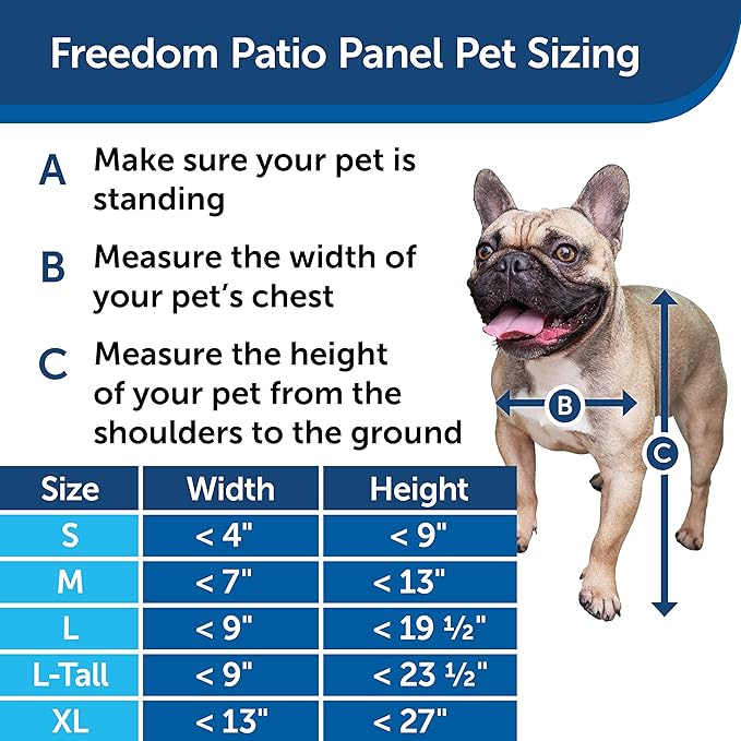 PetSafe 1-Piece Sliding Glass Pet Door - Image 3