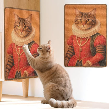 Sisal Cat Scratcher Mat, Cat Wall Scratcher by LESISSMER