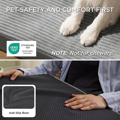 Bedsure ComfyFleece XL Dog Bed for Crate - Image 4