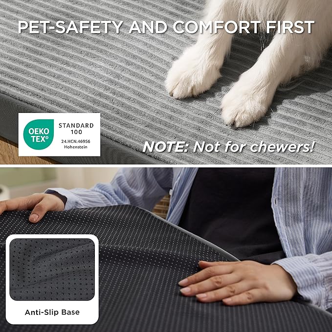 Bedsure ComfyFleece Dog Bed Medium Size Dog - Image 4