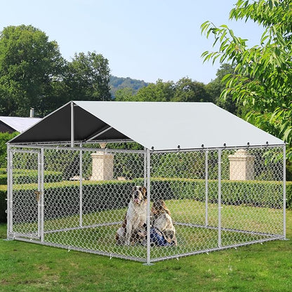 YITAHOME 10'x10' Outdoor Dog Enclosure by YITAHOME
