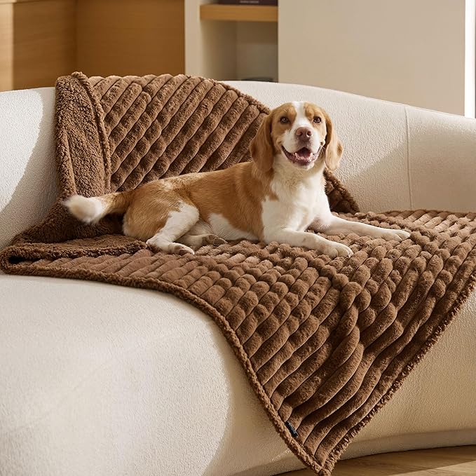 Bedsure ComfyFleece™ Waterproof Dog Blankets by BEDSURE
