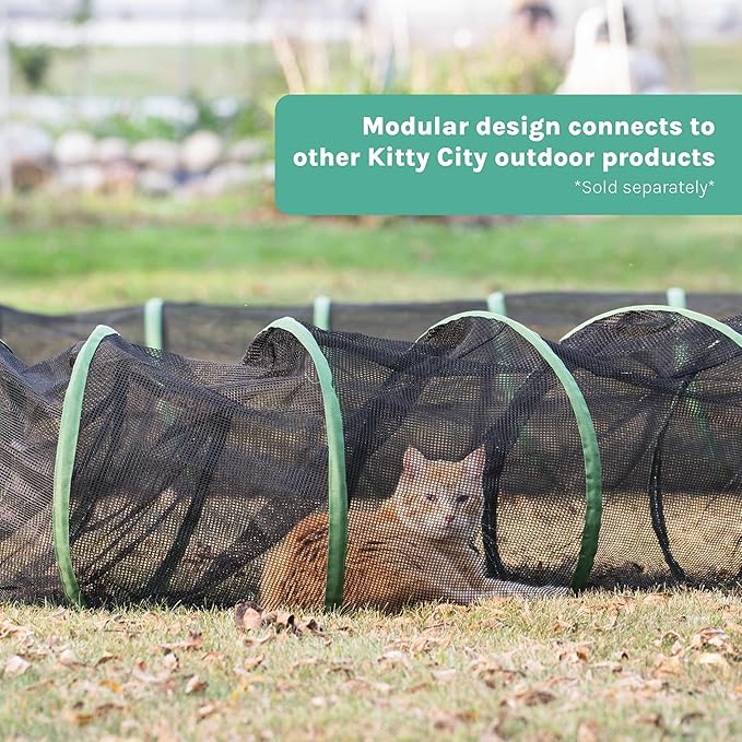 Kitty City Large Outdoor 20-Foot Play Tunnel Only - Image 6
