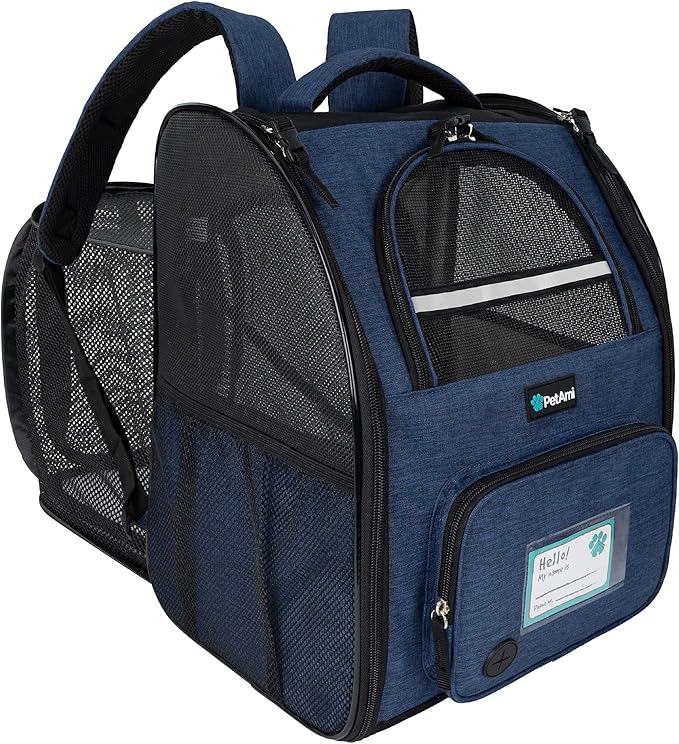 PetAmi Expandable Dog Backpack Carrier by PetAmi