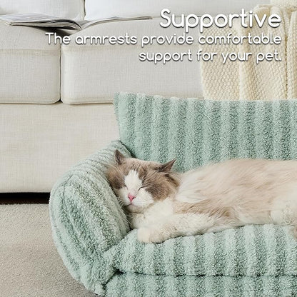 Hollypet Cat Bed Fluffy Plush Multifunctional Double-Layer Machine Washable - Image 4