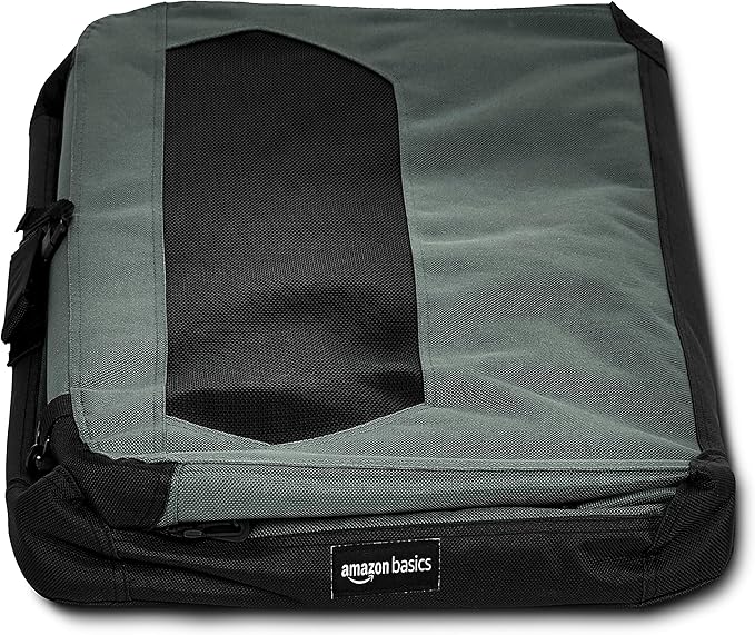 Amazon Basics Folding Portable Soft Pet Dog Crate Carrier Kennel - Image 4
