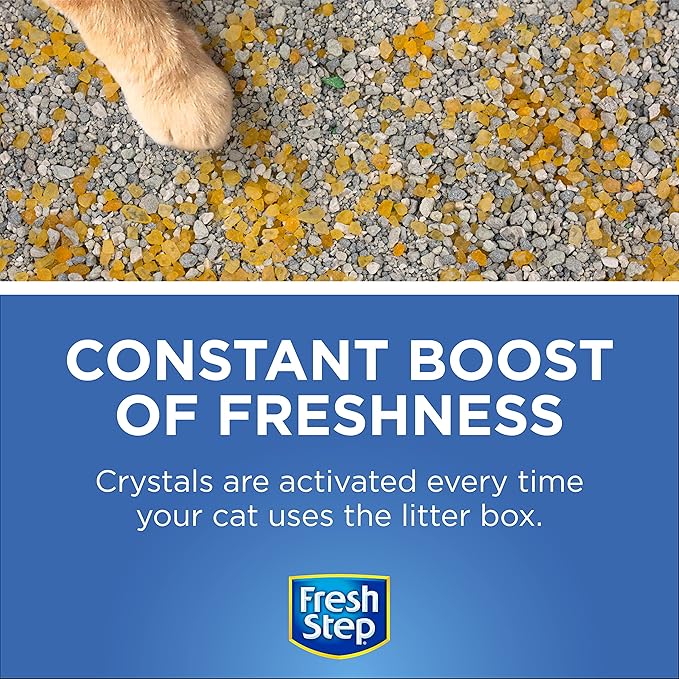 Fresh Step Cat Litter Crystals Deodorizer Non Toxic Odor Neutralizing Crystals - Image 4