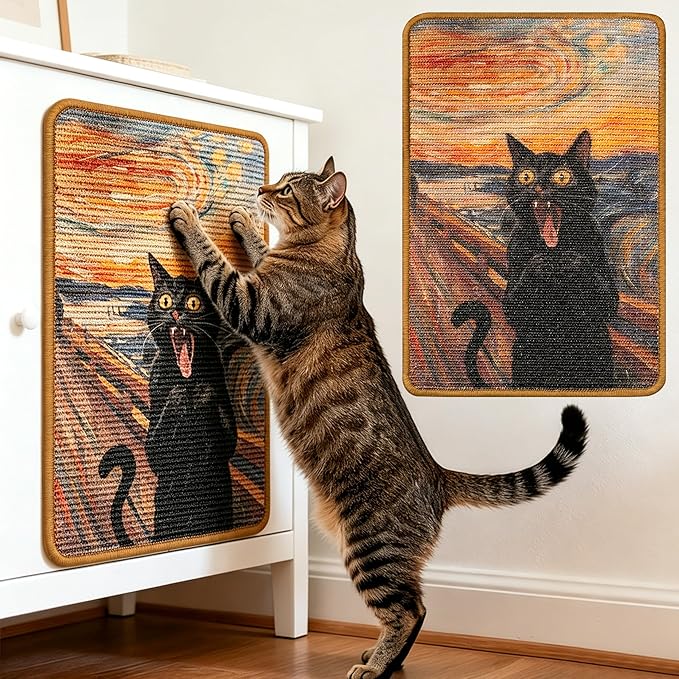 Sisal Cat Scratching Pad by Unknown