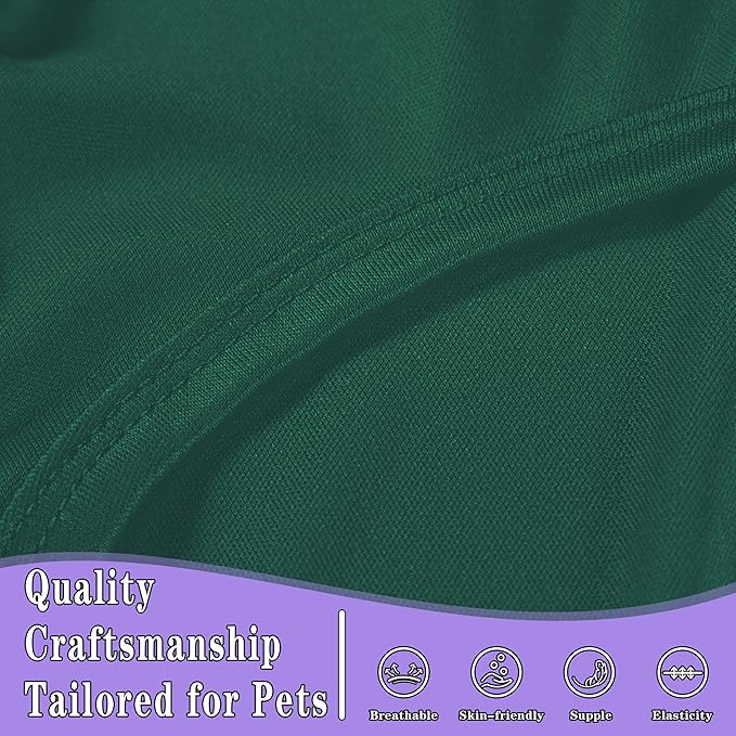 2 Pack Solid Color Dog Shirts – Lightweight, Breathable Pet T-Shirts, Durable - Image 5