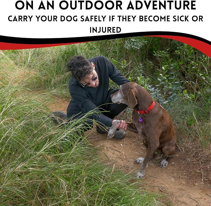 Fido Pro Airlift Ultra-Lite Dog Sling | Ultra-lite Sling Fit in Your Pocket & - Image 7