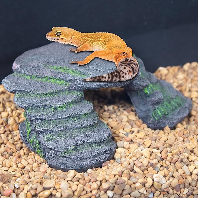 PENN-PLAX Reptology Shale Scape Step Ledge – Decorative Resin - Image 2