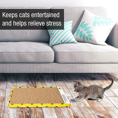 Our Pets Cosmic Cat Scratcher, North-American Grown Catnip Included, Reversible - Image 3