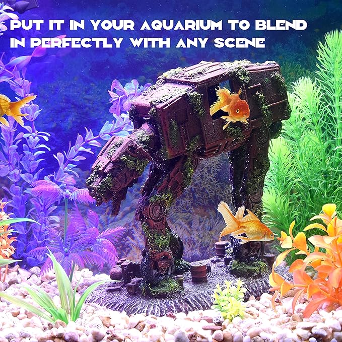 fazhongfa Fish Tank Decorations Star Wars Aquarium Accessories Small to Large - Image 5