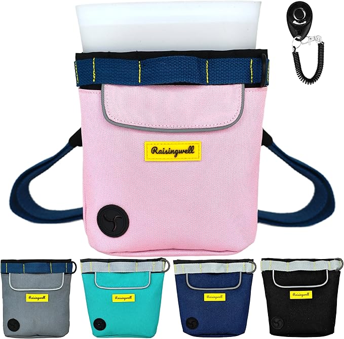 Raisingwell Dog Treat Pouch for Pet Walking and Training by Raisingwell