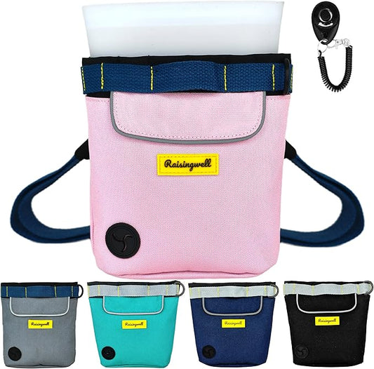 Raisingwell Dog Treat Pouch for Pet Walking and Training by Raisingwell