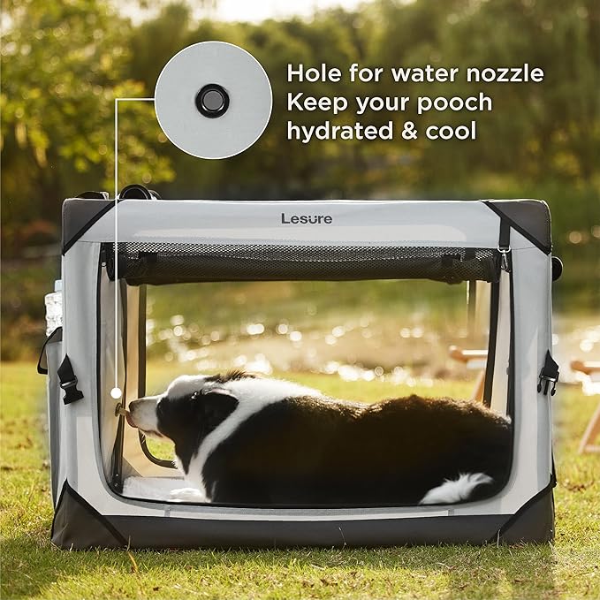 Lesure Collapsible Dog Crate - Image 5